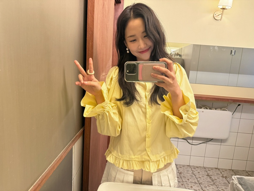 JKICHI韓國直郵女裝新款熱賣推薦休閑26春夏職業襯衫蕾絲衫JKICHI襯衫/蕾絲衫