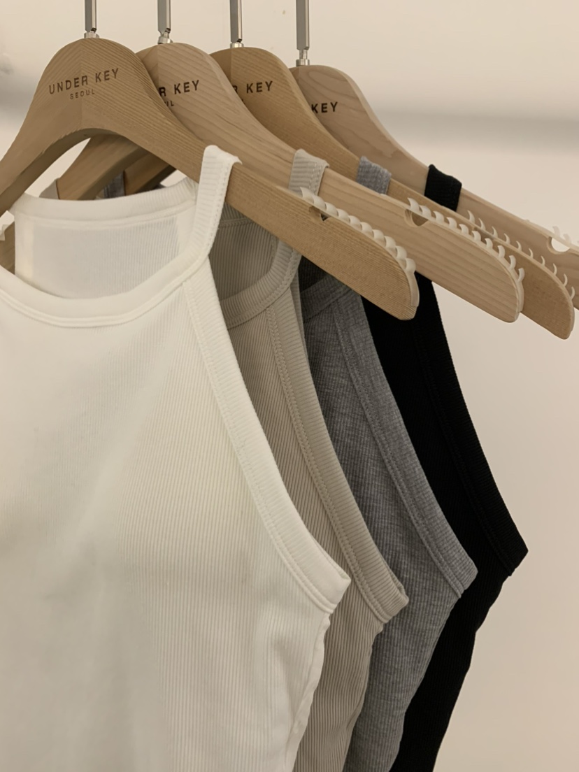 UNDER KEY東大門實拍女裝新款真品時尚熱賣推薦吊帶背心UNDER KEY吊帶/背心