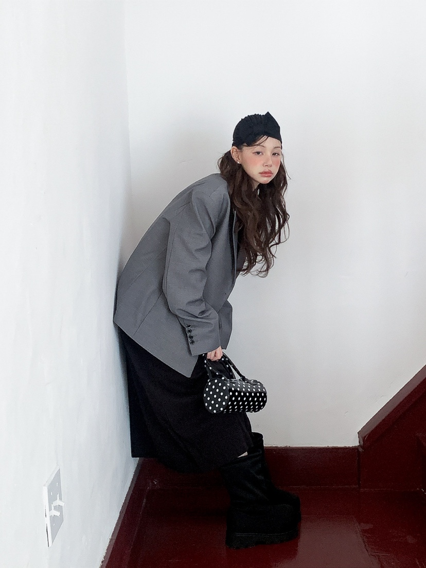 JKICHI韓國代購女士新品人氣熱賣推薦職業時尚休閑真品夾克JKICHI夾克