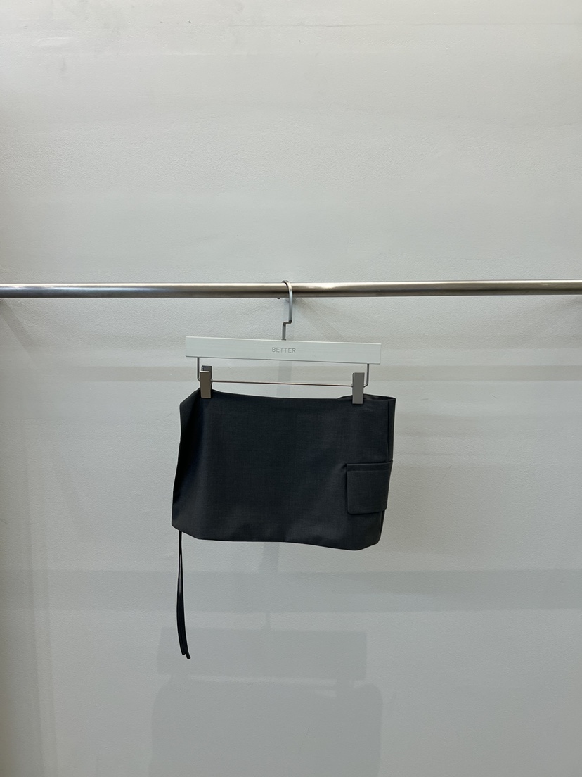 BETTER韓國直郵女士新品26春夏真品推薦熱賣時尚休閑短裙BETTER短裙圖色1墨色