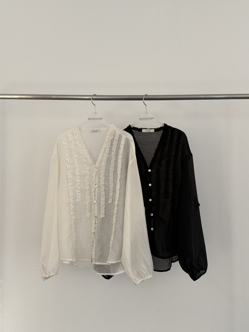 RIVER RAIN東大門直郵女士新款熱賣推薦真品人氣襯衫蕾絲衫RIVER RAIN襯衫/蕾絲衫