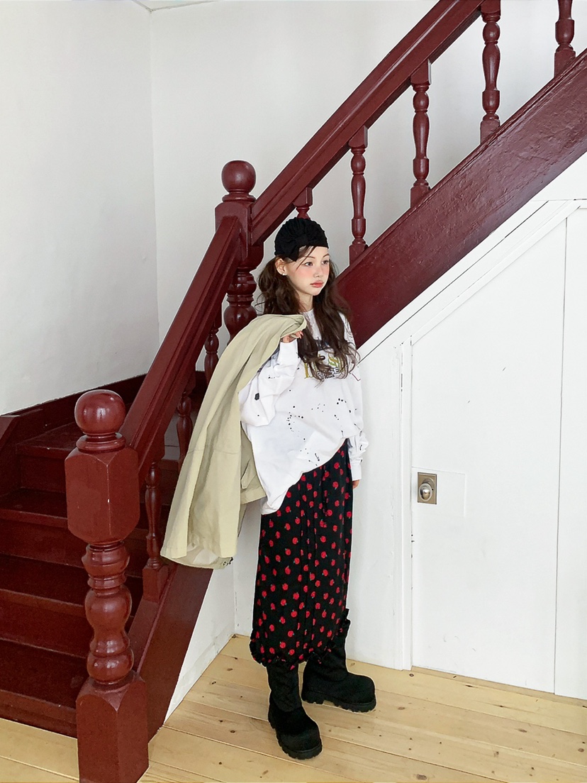 JKICHI韓國代購女裝新品真品推薦職業人氣時尚熱賣26春夏長裙JKICHI長裙