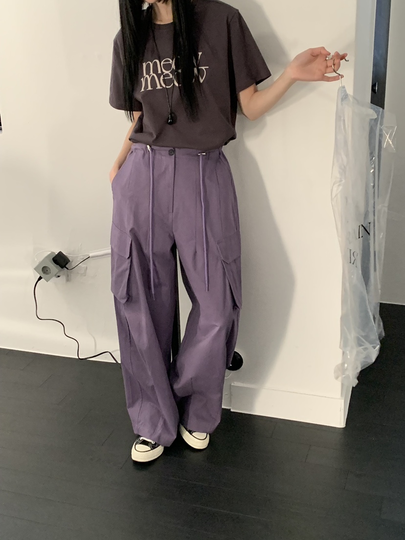 RIVER RAIN東大門直郵女裝新品職業休閑26春夏人氣休閑褲RIVER RAIN休閑褲