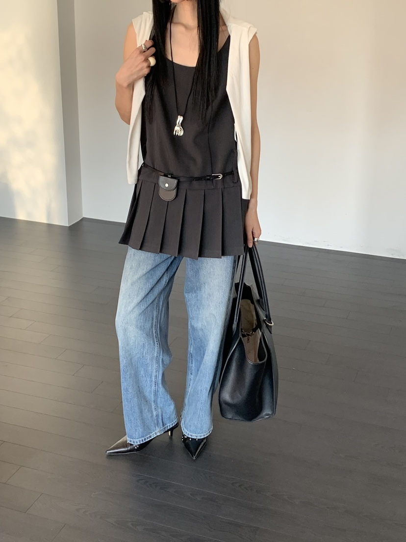 RIVER RAIN韓國直郵女裝新品人氣26春夏休閑推薦時尚連衣裙RIVER RAIN連衣裙