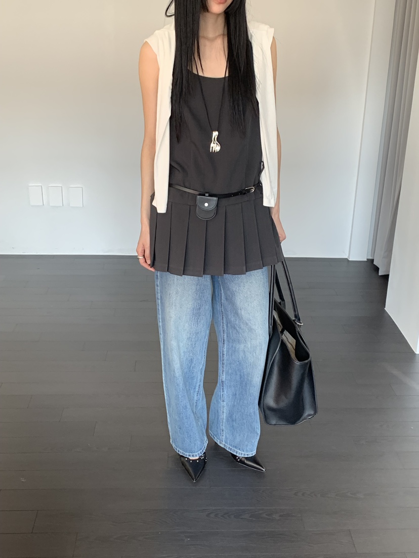 RIVER RAIN韓國直郵女裝新品人氣26春夏休閑推薦時尚連衣裙RIVER RAIN連衣裙