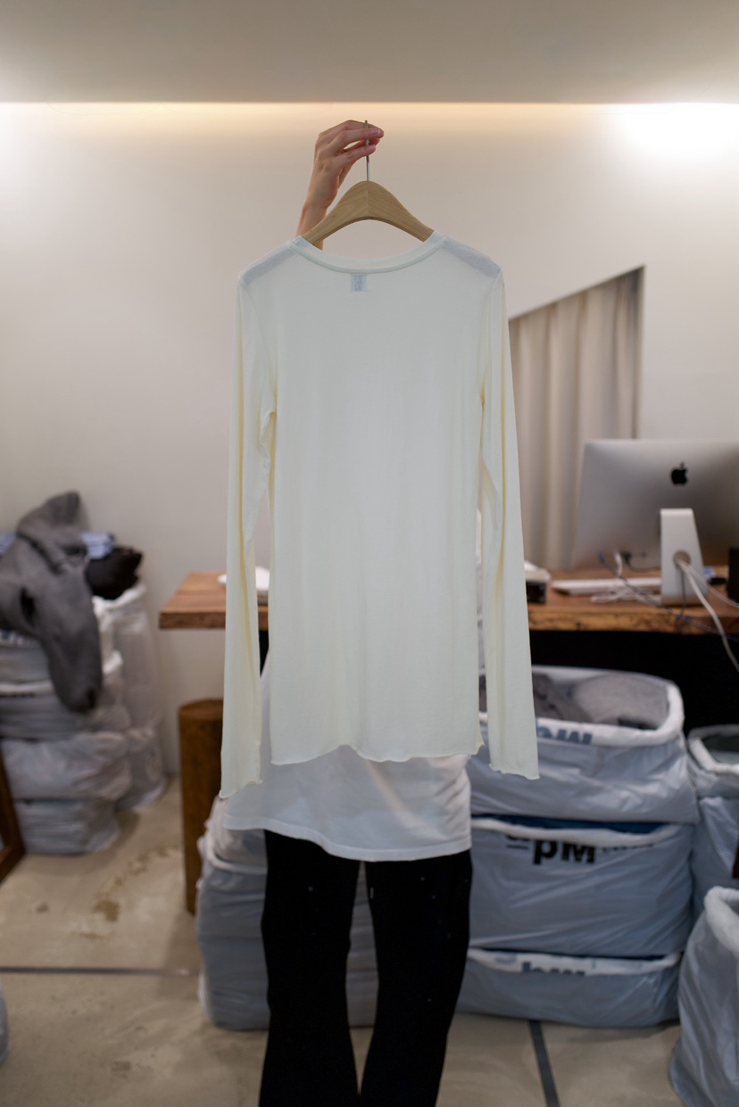 FRIC東大門代購女裝新品休閑熱賣推薦26春夏真品長袖T恤棉FRIC長袖T恤