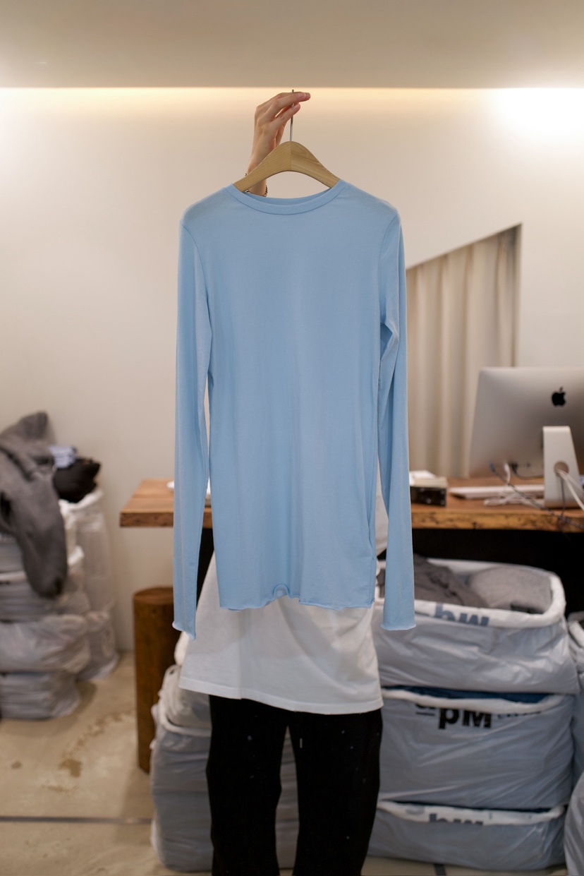 FRIC東大門代購女裝新品休閑熱賣推薦26春夏真品長袖T恤棉FRIC長袖T恤圖色7