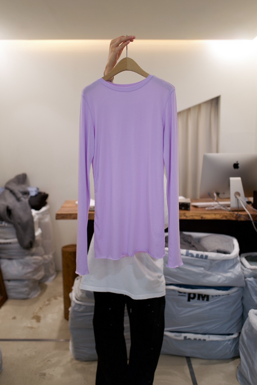 FRIC東大門代購女裝新品休閑熱賣推薦26春夏真品長袖T恤棉FRIC長袖T恤圖色8