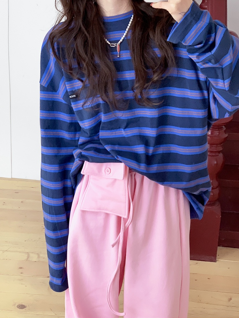 JKICHI韓國代購女士新品人氣26春夏熱賣休閑時尚推薦長袖T恤JKICHI長袖T恤