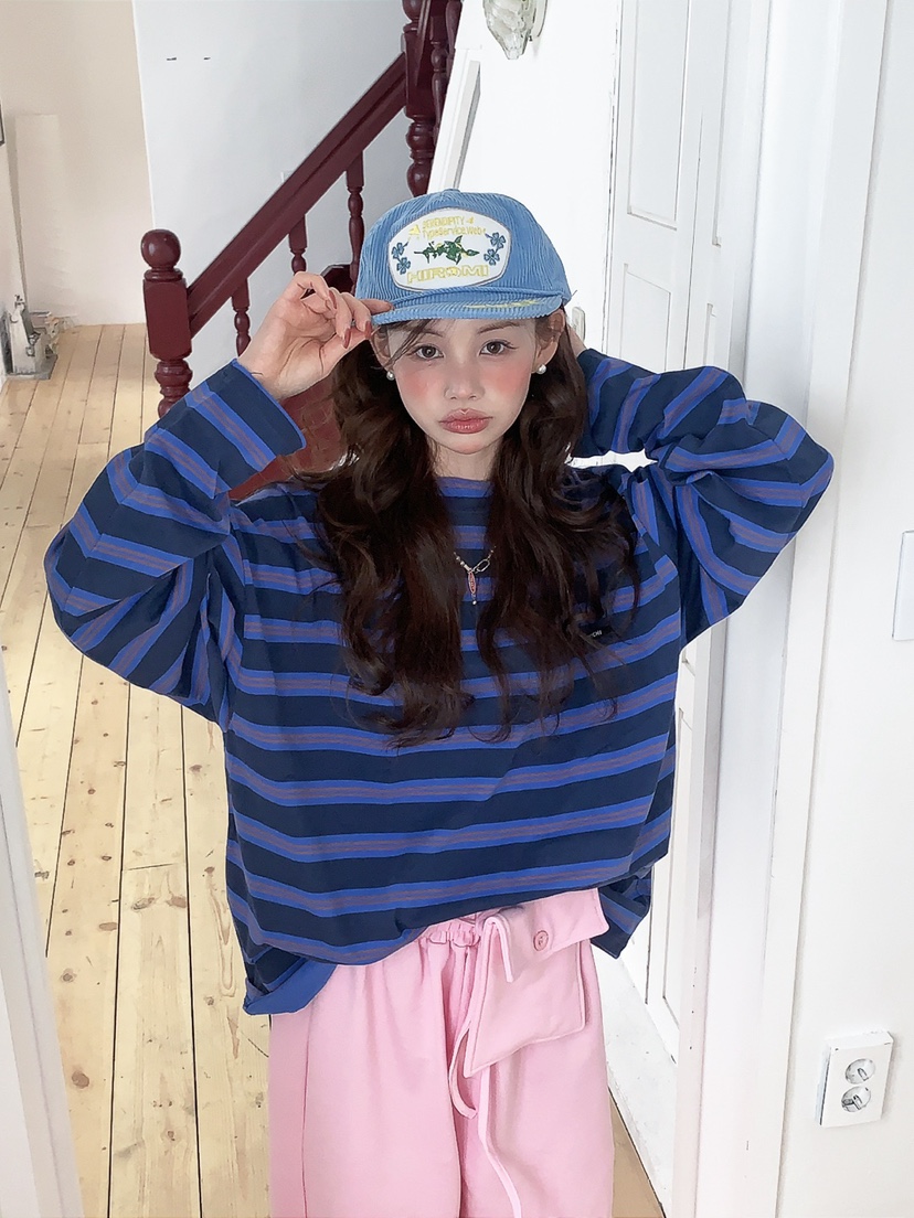 JKICHI韓國代購女士新品人氣26春夏熱賣休閑時尚推薦長袖T恤JKICHI長袖T恤圖色3