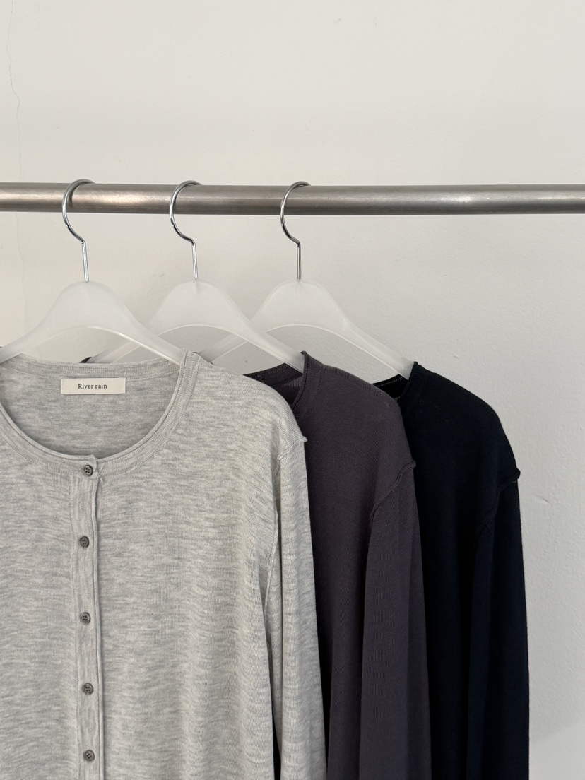 RIVER RAIN韓國直郵女士新品26春夏推薦時尚職業針織衫開衫RIVER RAIN針織衫