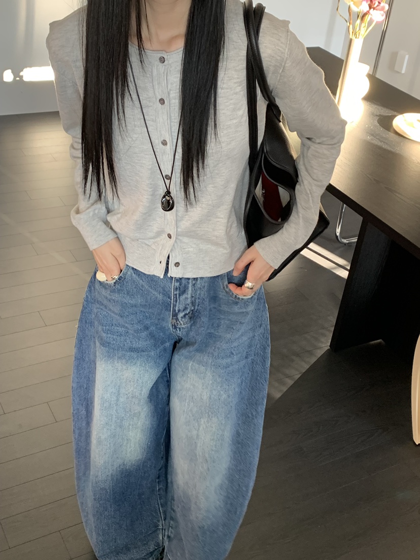 RIVER RAIN韓國直郵女士新品26春夏推薦時尚職業針織衫開衫RIVER RAIN針織衫