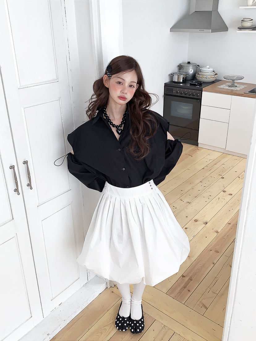 JKICHI韓國代購女裝新品26春夏休閑真品時尚職業襯衫蕾絲衫JKICHI襯衫/蕾絲衫