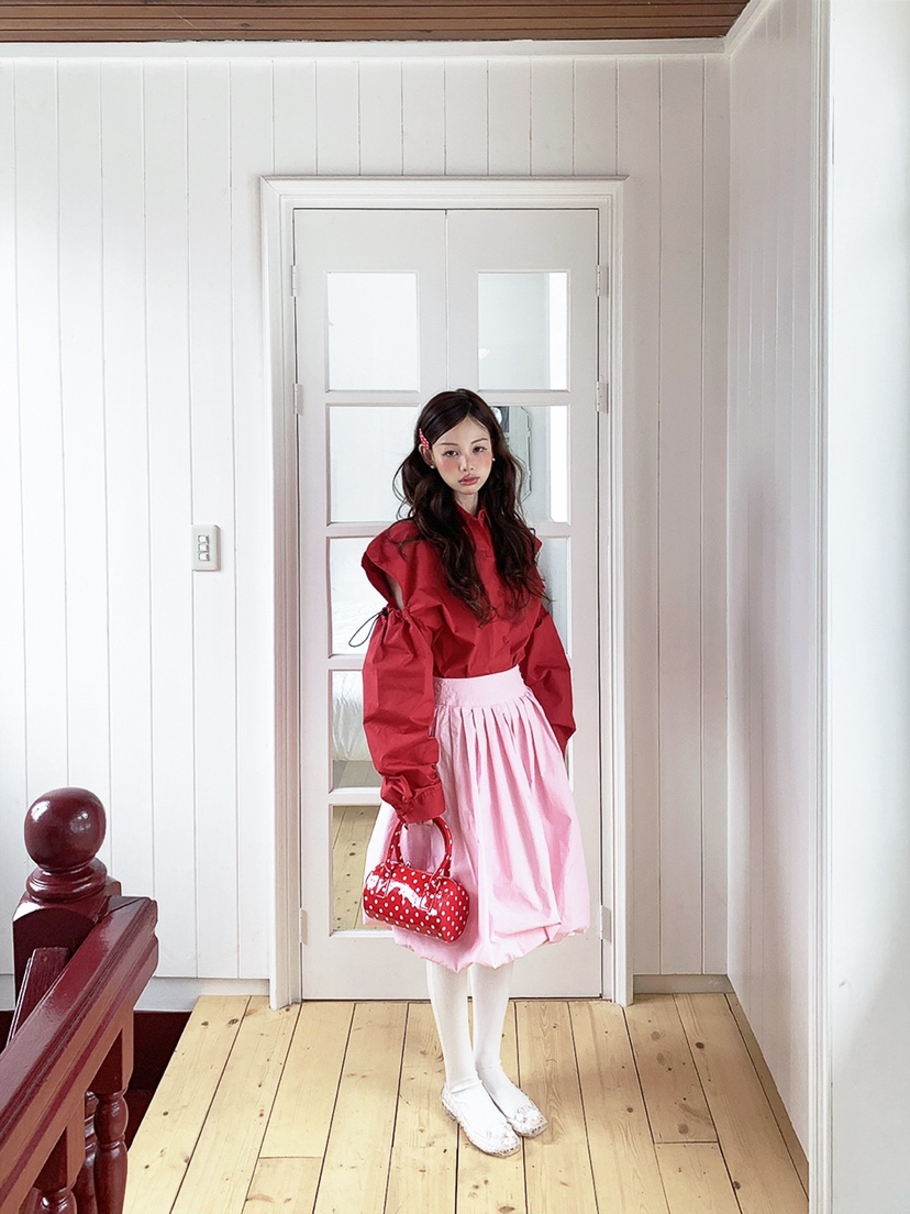 JKICHI韓國代購女裝新品26春夏休閑真品時尚職業襯衫蕾絲衫JKICHI襯衫/蕾絲衫