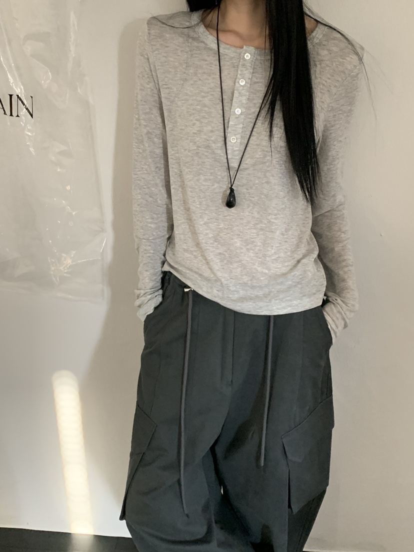 RIVER RAIN東大門代購女裝新款休閑職業熱賣時尚長袖T恤RIVER RAIN長袖T恤