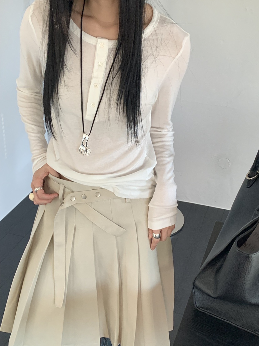 RIVER RAIN東大門代購女裝新款休閑職業熱賣時尚長袖T恤RIVER RAIN長袖T恤