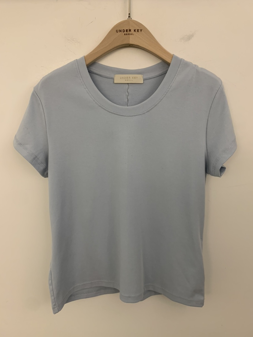 UNDER KEY韓國直郵女裝新品時尚26春夏人氣推薦休閑職業T恤UNDER KEYT恤圖色5