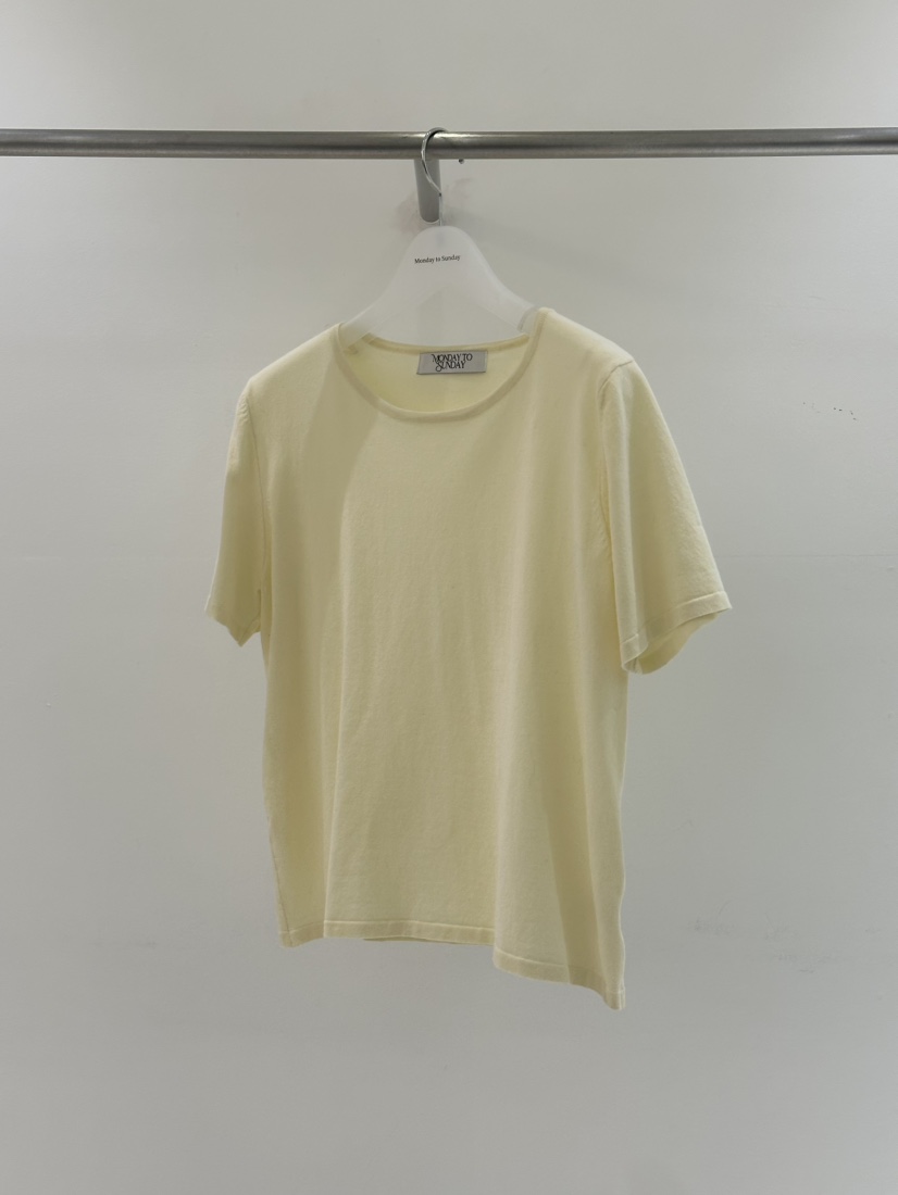 MONDAY TO SUNDAY東大門實拍女裝新品職業真品休閑26春夏T恤MONDAY TO SUNDAYT恤圖色1