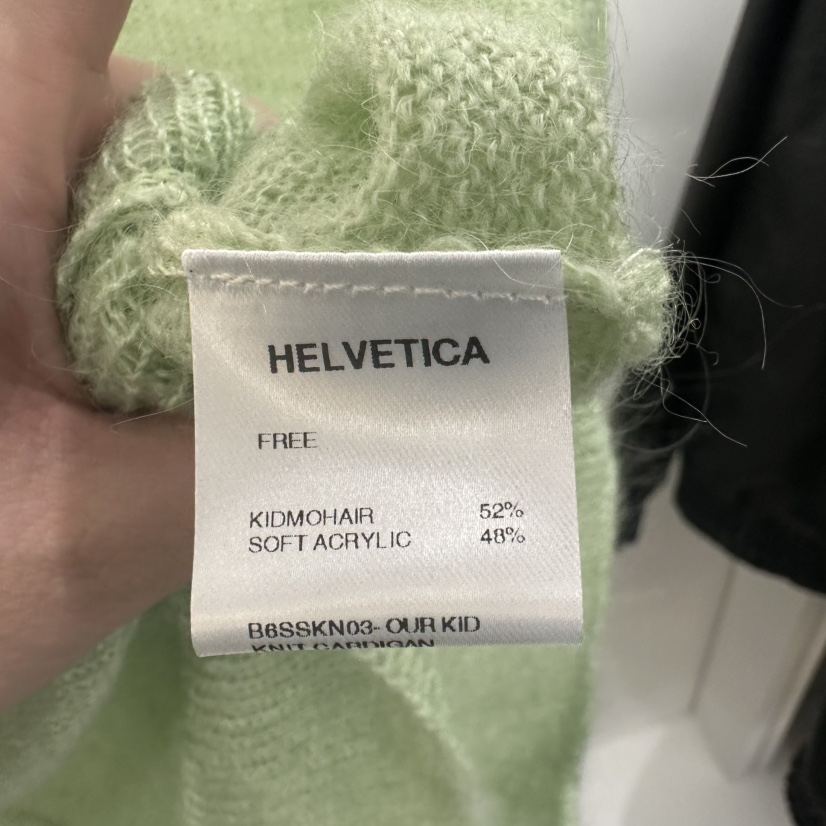 HELVETICA韓國代購女裝新款熱賣時尚真品26春夏職業針織衫HELVETICA針織衫