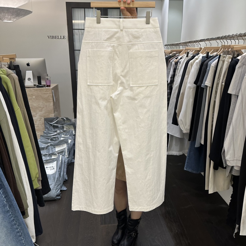 VIBELLE東大門代購女士新款休閑時尚真品26春夏推薦休閑褲VIBELLE休閑褲