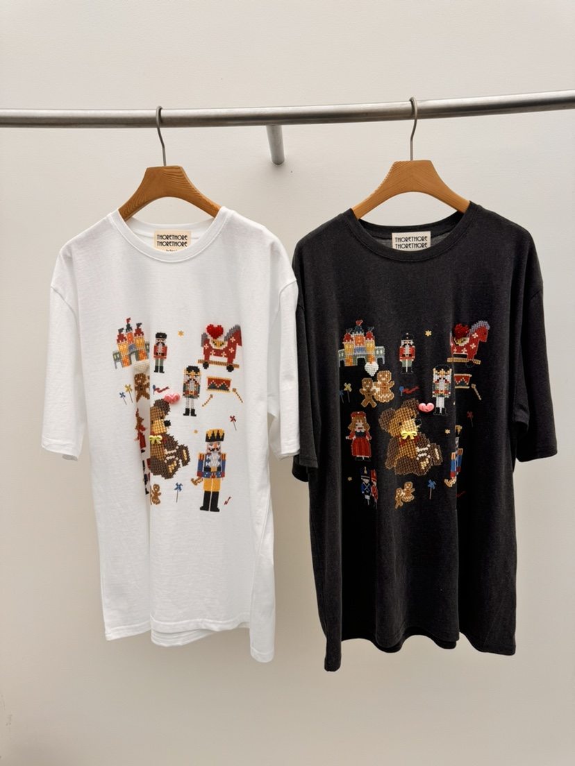 THORE東大門實拍女士新款26春夏真品時尚人氣休閑職業T恤THORET恤