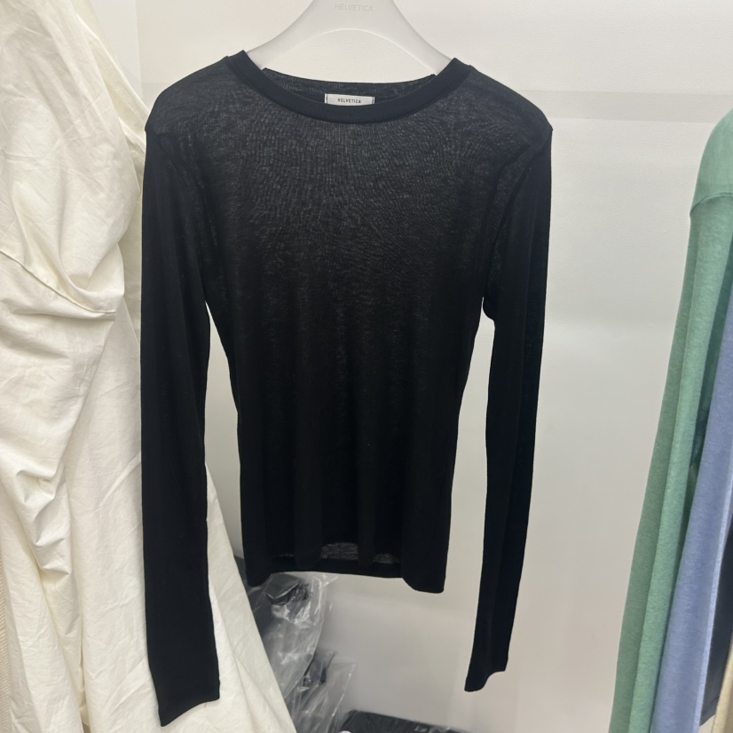 HELVETICA東大門實拍女裝新款職業時尚熱賣人氣26春夏長袖T恤HELVETICA長袖T恤圖色7
