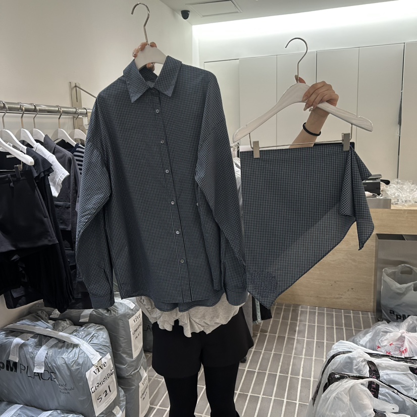 VIVE東大門實拍女裝新款26春夏熱賣時尚推薦職業人氣套裝VIVE套裝圖色3