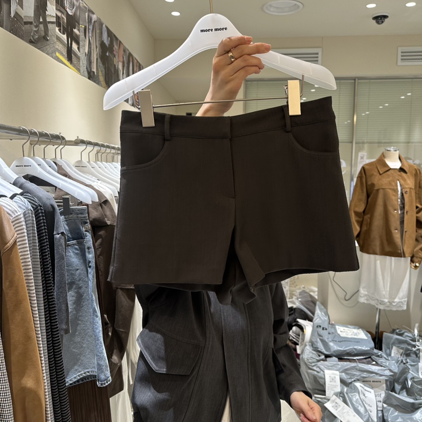 MOREMORE韓國直郵女裝新品休閑時尚26春夏人氣熱賣真品短褲more more短褲圖色2