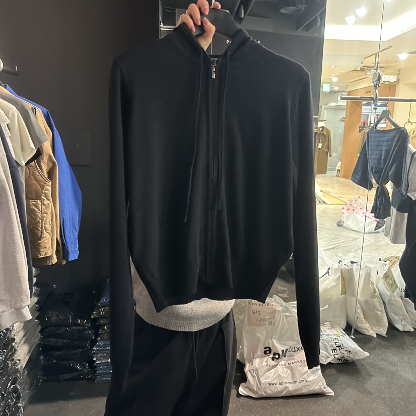 ELF-L韓國代購女裝新品時尚人氣職業休閑真品針織衫拉鏈PROJECT ELF/ELF-L針織衫圖色2