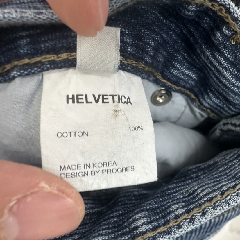 HELVETICA東大門實拍女裝新款休閑職業熱賣真品人氣牛仔褲HELVETICA牛仔褲