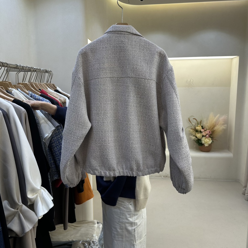 MATIERE韓國直郵女裝新款休閑時尚人氣推薦26春夏職業夾克MATIERE夾克