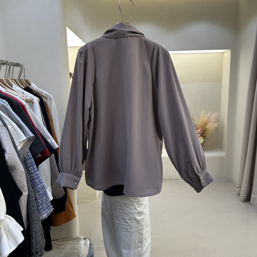 MATIERE東大門直郵女裝新款人氣推薦熱賣職業休閑襯衫蕾絲衫MATIERE襯衫/蕾絲衫