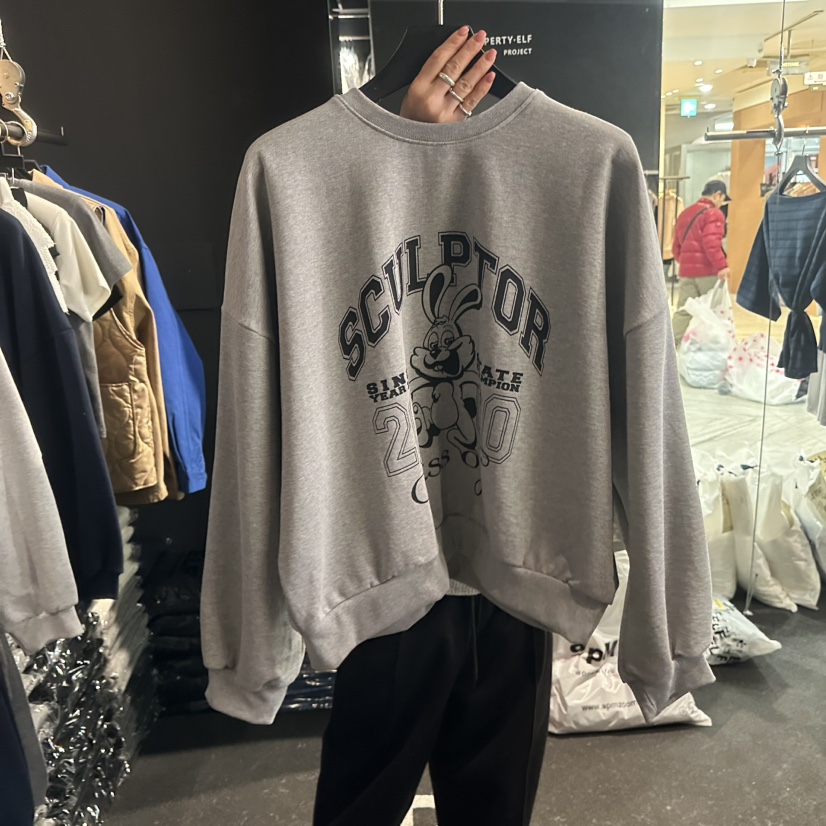 ELF-L韓國直郵女裝新品職業推薦時尚真品熱賣26春夏衛衣加絨PROJECT ELF/ELF-L衛衣圖色2