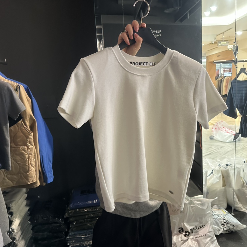 ELF-L東大門實拍女士新品休閑推薦時尚熱賣人氣職業真品T恤PROJECT ELF/ELF-LT恤圖色1