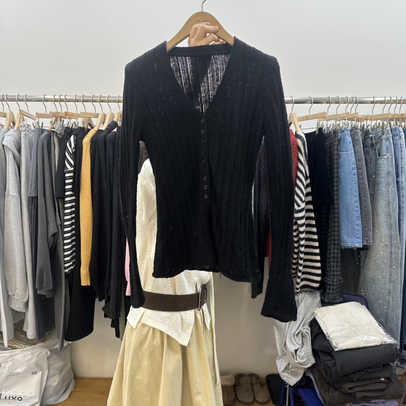 DELIGHT-L韓國直郵女士新款推薦26春夏真品時尚休閑針織衫DELIGHT-L針織衫圖色2