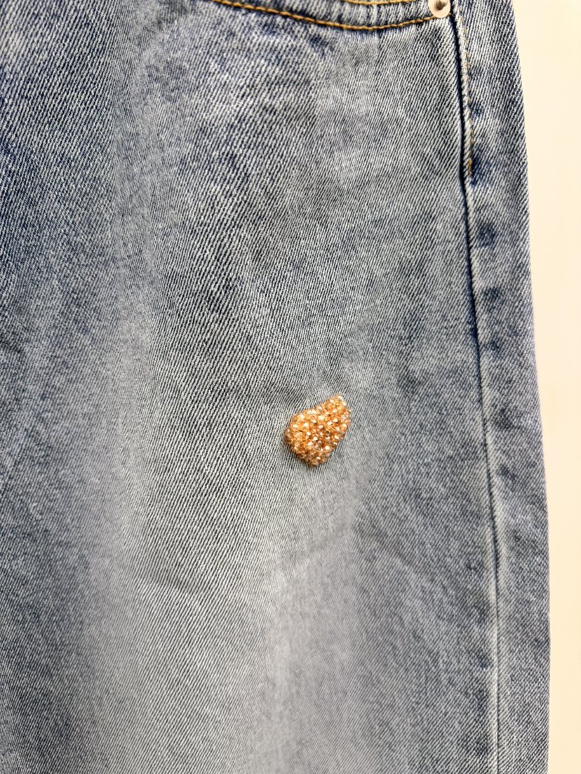 THORE韓國代購女士新款熱賣人氣真品職業推薦時尚休閑牛仔褲THORE牛仔褲