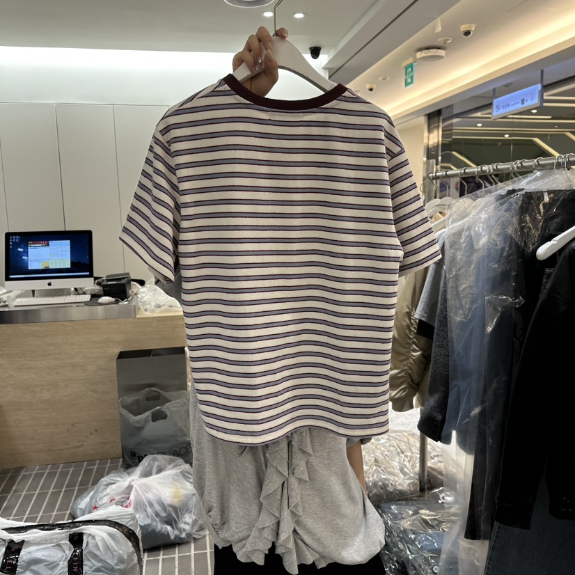 VIVE東大門直郵女士新品人氣真品26春夏休閑職業推薦時尚T恤VIVET恤