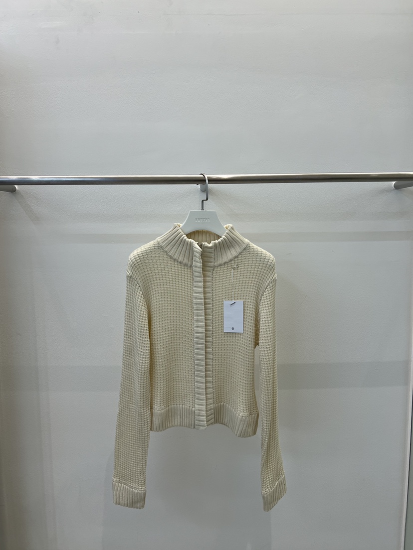 BETTER韓國直郵女士新款休閑時尚推薦26春夏職業針織衫拉鏈BETTER針織衫圖色2