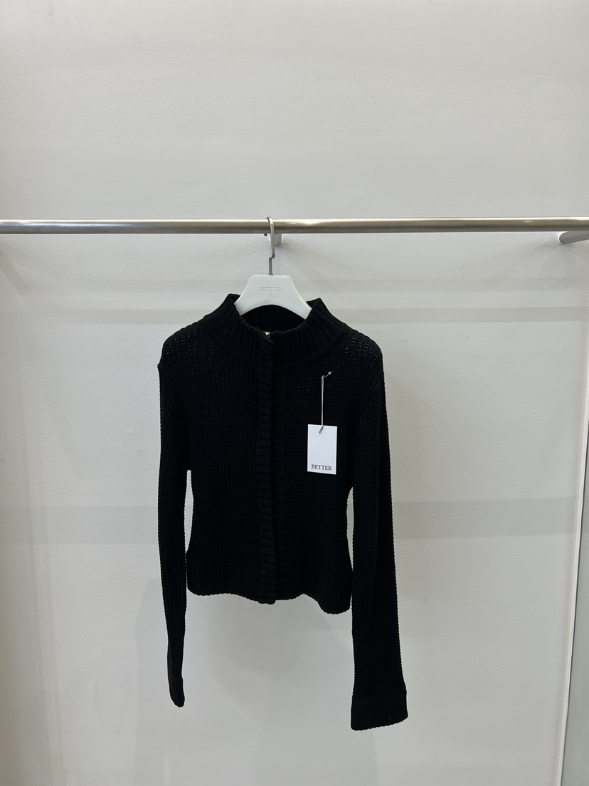 BETTER韓國直郵女士新款休閑時尚推薦26春夏職業針織衫拉鏈BETTER針織衫圖色3