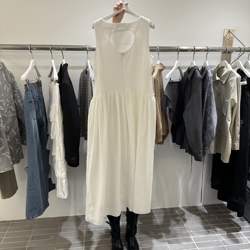 VIVE韓國代購女裝新品熱賣休閑時尚26春夏推薦職業連衣裙VIVE連衣裙