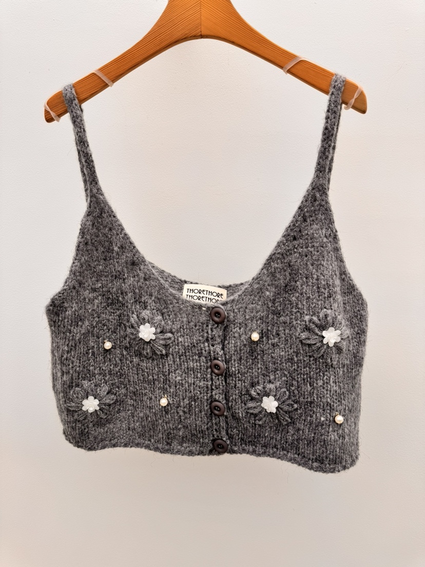 THORE東大門代購女裝新款熱賣人氣真品職業26春夏吊帶背心THORE吊帶/背心圖色2