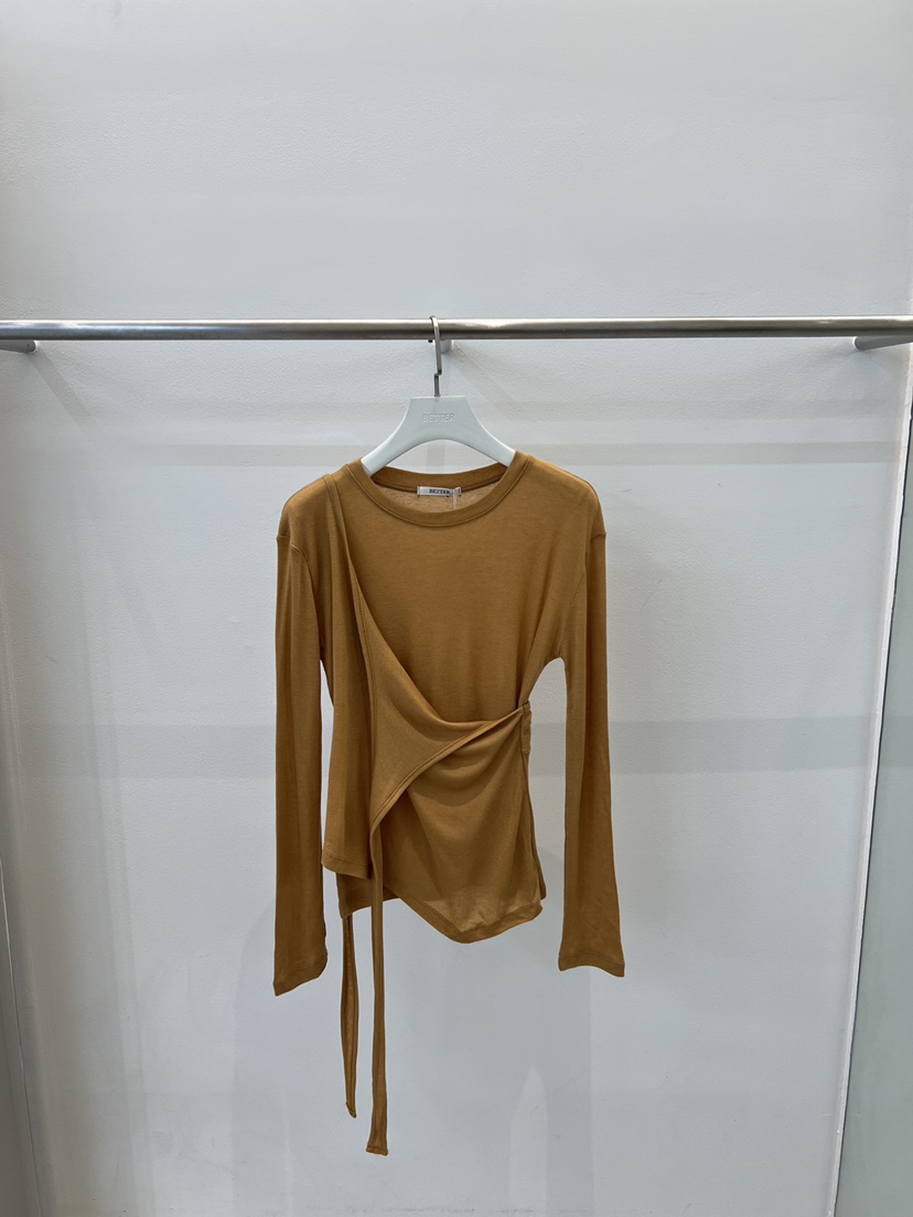 BETTER東大門代購女士新品真品26春夏推薦時尚熱賣長袖T恤BETTER長袖T恤圖色1