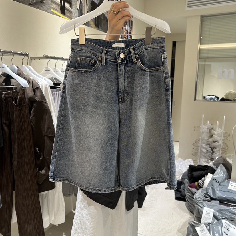 MOREMORE韓國代購女士新品人氣時尚熱賣職業真品26春夏短褲more more短褲圖色2