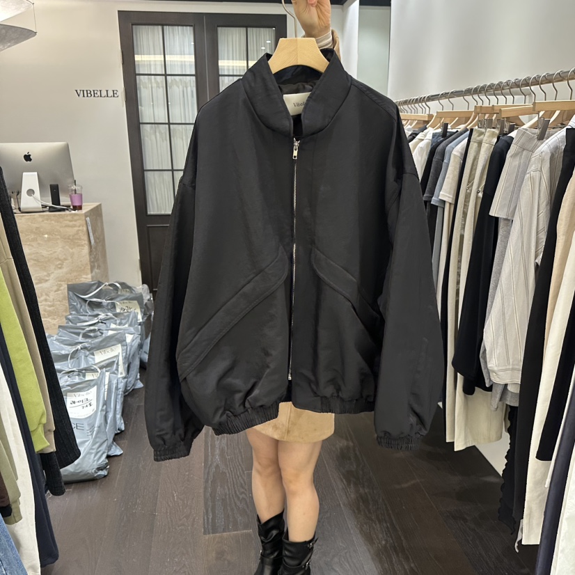 VIBELLE韓國代購女士新款時尚推薦人氣休閑26春夏職業夾克VIBELLE夾克圖色2