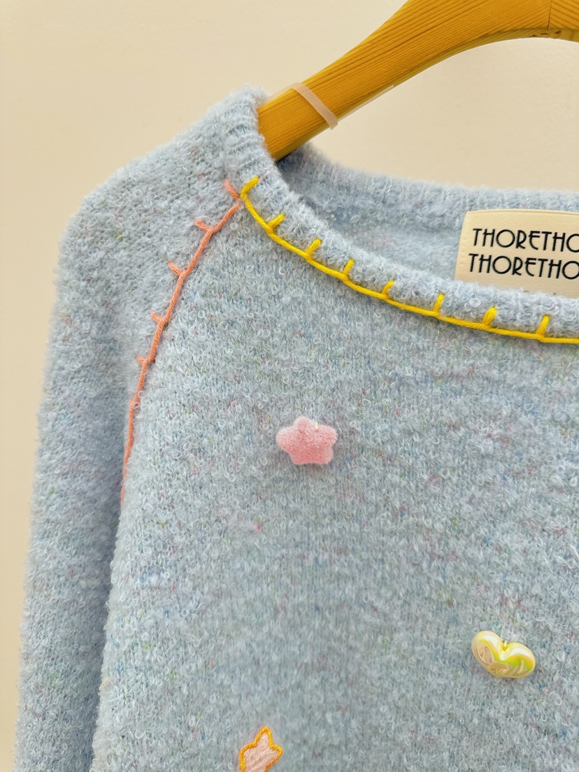 THORE東大門代購女裝新款26春夏時尚職業熱賣推薦休閑針織衫THORE針織衫