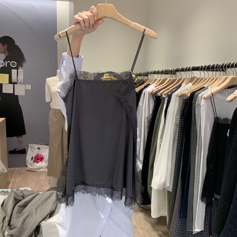 ORMORE東大門代購女裝新品職業真品休閑26春夏熱賣吊帶背心ORMORE吊帶/背心圖色2