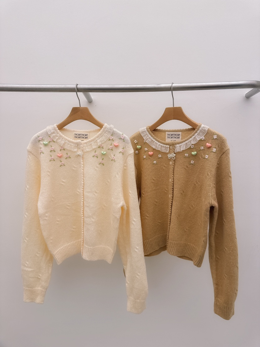 THORE韓國直郵女裝新款26春夏人氣時尚職業推薦休閑針織衫THORE針織衫