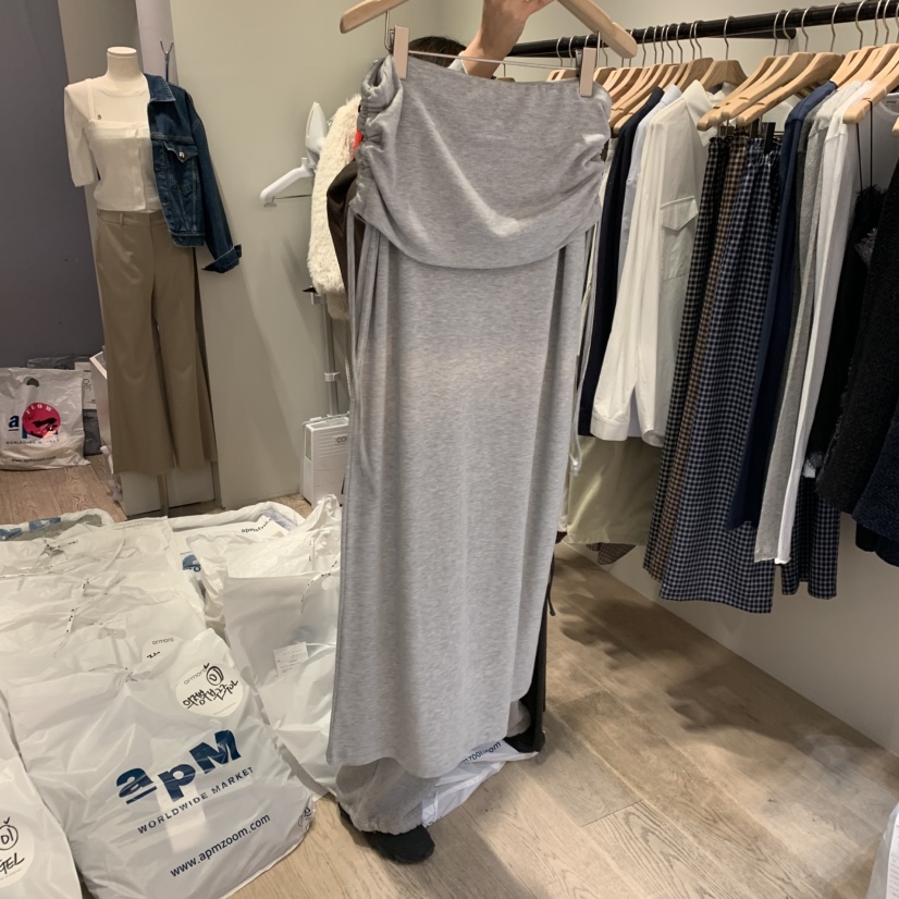 ORMORE韓國直郵女裝新款熱賣時尚真品職業26春夏人氣長裙ORMORE長裙