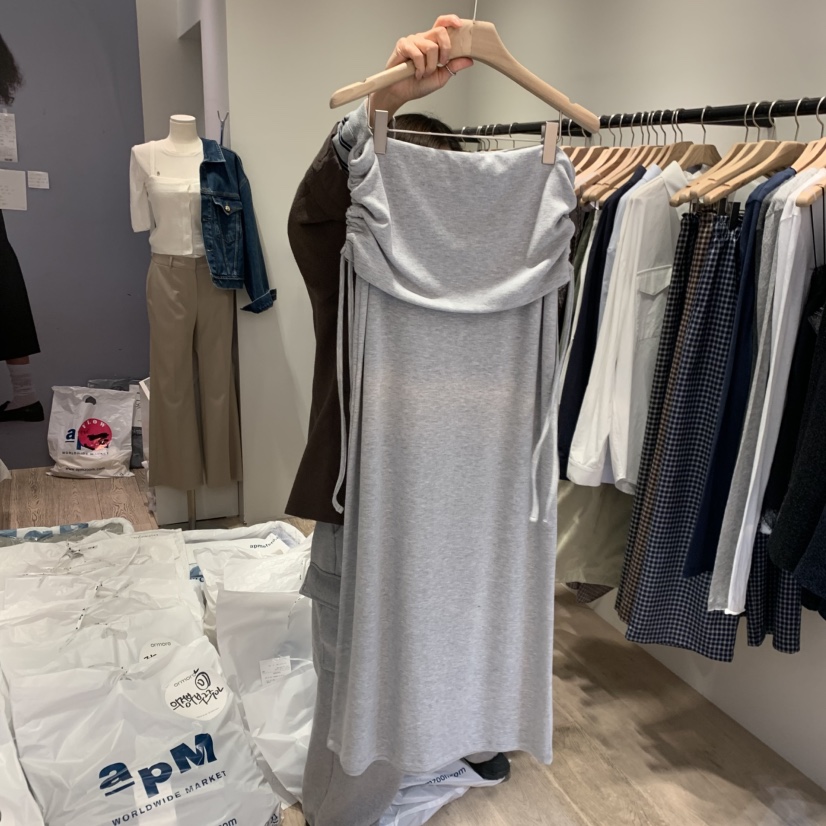 ORMORE韓國直郵女裝新款熱賣時尚真品職業26春夏人氣長裙ORMORE長裙圖色1