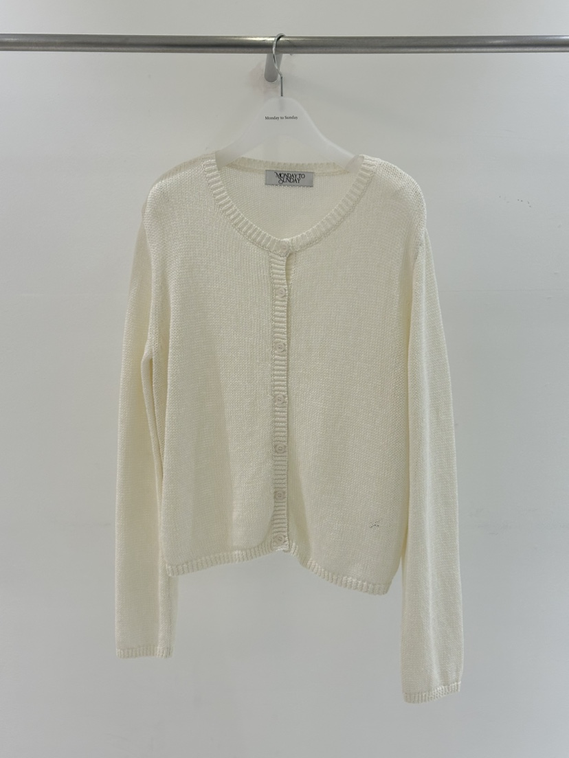 MONDAY TO SUNDAY韓國代購女裝新款職業休閑26春夏針織衫MONDAY TO SUNDAY針織衫圖色1